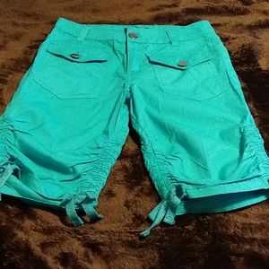 Girls Teal Blue Shorts